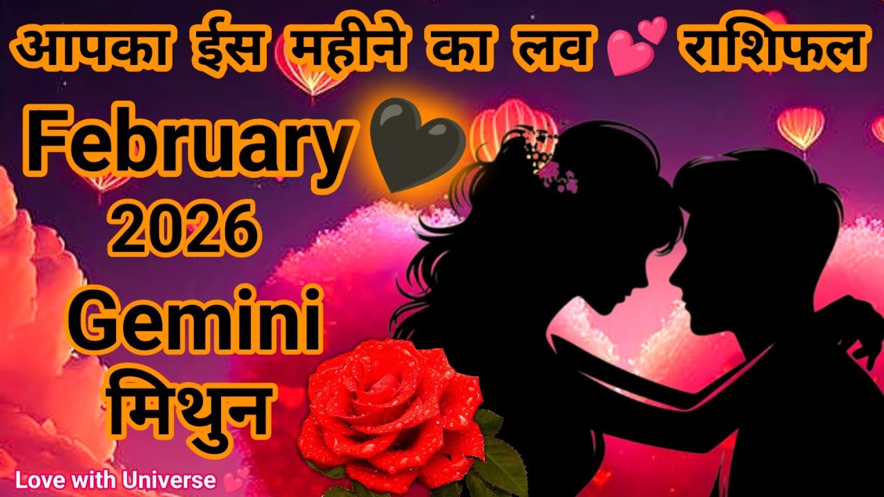मिथुन राशि (Gemini)💕February 2026💕Love Prediction ONLY For You💕TAROT READING #gemini #mithunrashi 
