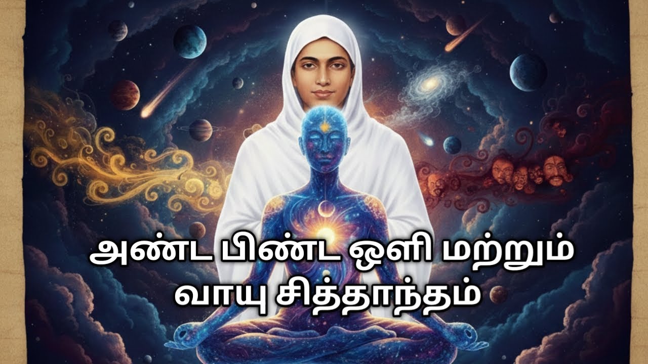 அண்ட பிண்ட ஒளி மற்றும் வாயு சித்தாந்தம் #வள்ளலார் #அருட்பெருஞ்ஜோதி #vallalar 