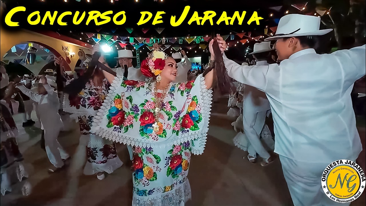 🎶CONCURSO de Jarana Kinil 2025 💃ORQUESTA Nueva Generacion 🎹FIESTA Tradicional 🎺Mix Jarana Yucateca
