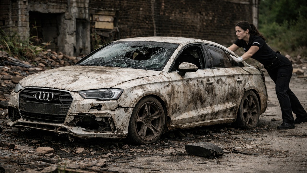 ASMR Car Restoration From Total Disrepair To New Look &ndash; Audi A3 | Auto Car Restoration