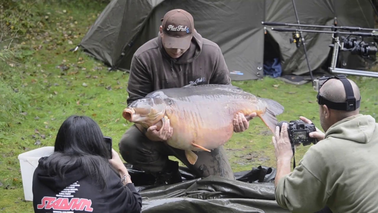 Nytt svenskt rekord på karp 32,45 kilo!