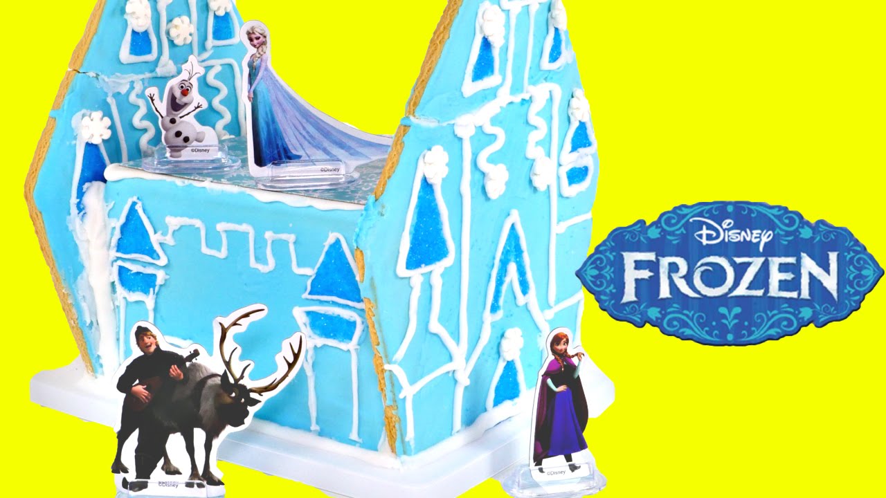 FROZEN Castillo De Galletas ---- Disney Frozen Manualidades