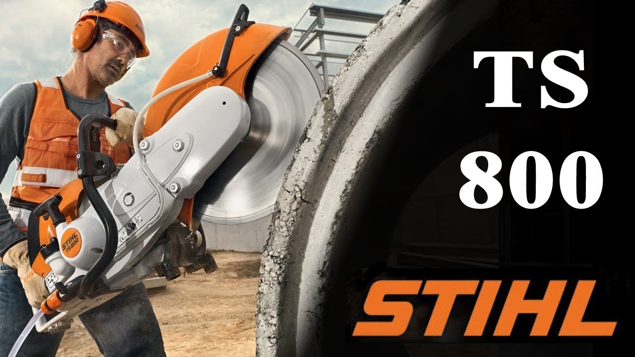 Бензорез STIHL TS 800. Магазин Stihl Тюмень. Полтора Киловатта Тюмень.