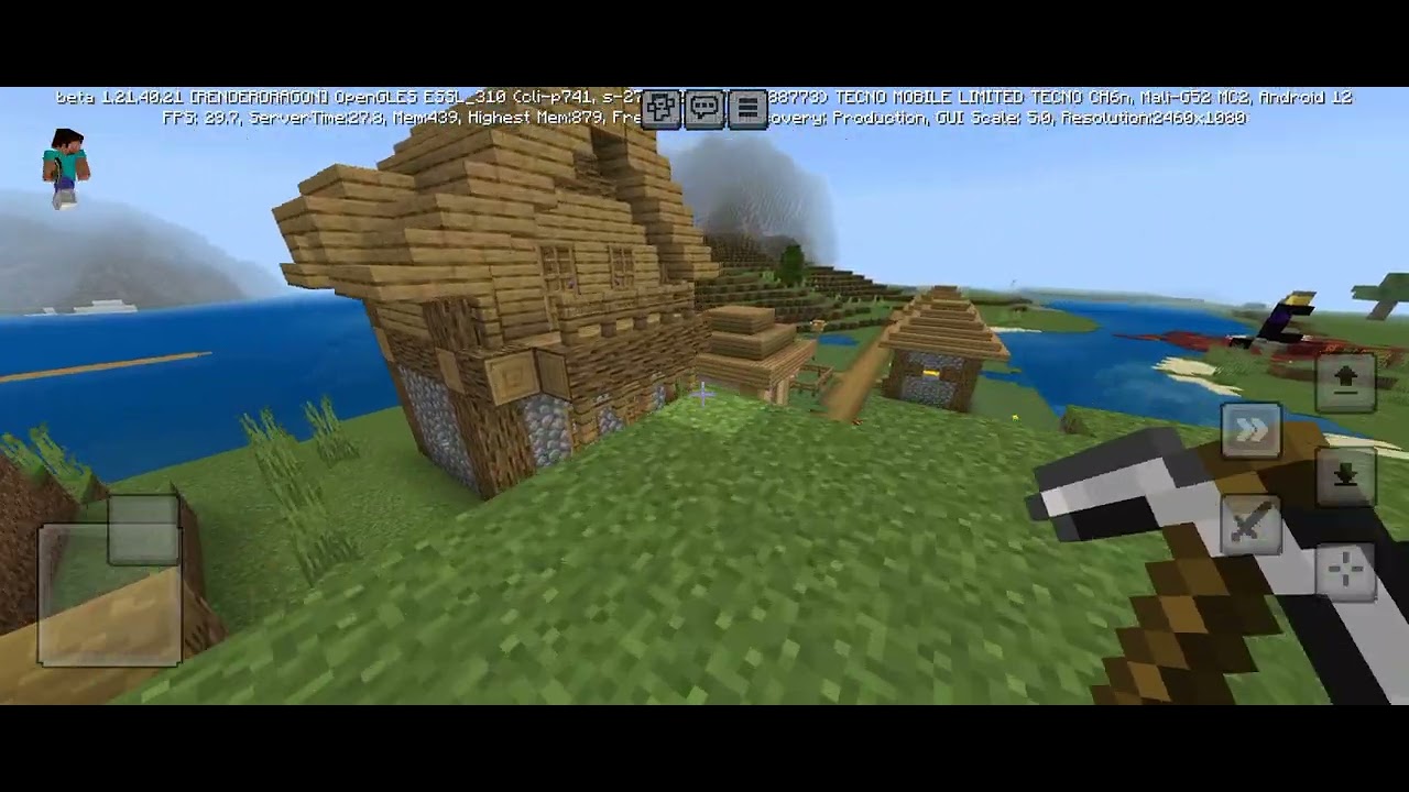 Minecraft hayatta kalma bölüm1