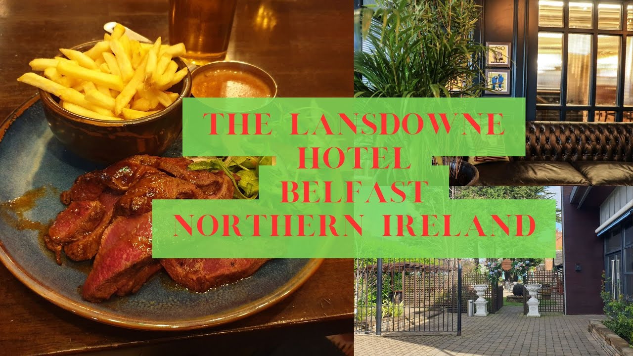 Lansdowne Hotel,  Belfast - A great little hotel.