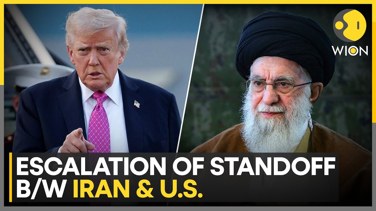 Iran VS US: Trump Warns Iran as US Warships Move to West Asia | WION NEWS