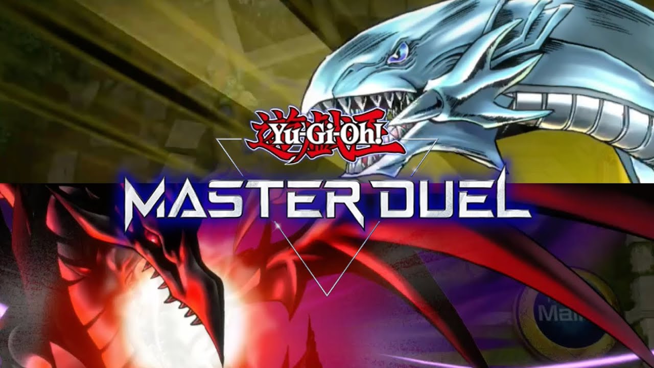 Yu-Gi-Oh! Master Duel Red-Eyes vs Blue-Eyes Fusion Fight!