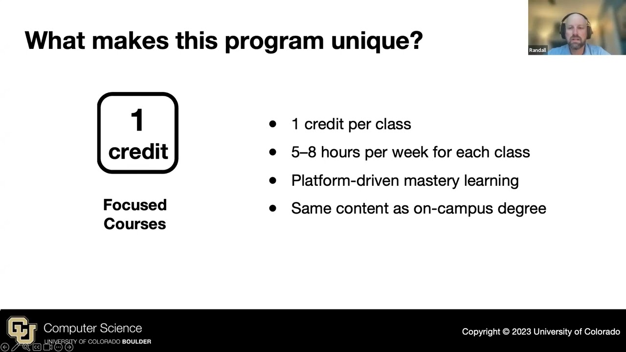 Computer Science Degree Online from CU Boulder