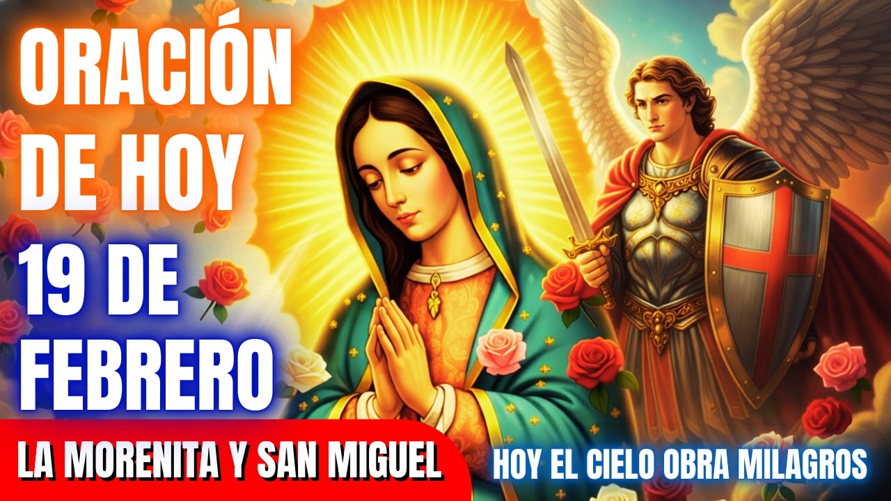 BLINDA TU FAMILIA🌹 ROSARIO MILAGROSO CON LA VIRGEN DE GUADALUPE Y SAN MIGUEL ARCÁNGEL