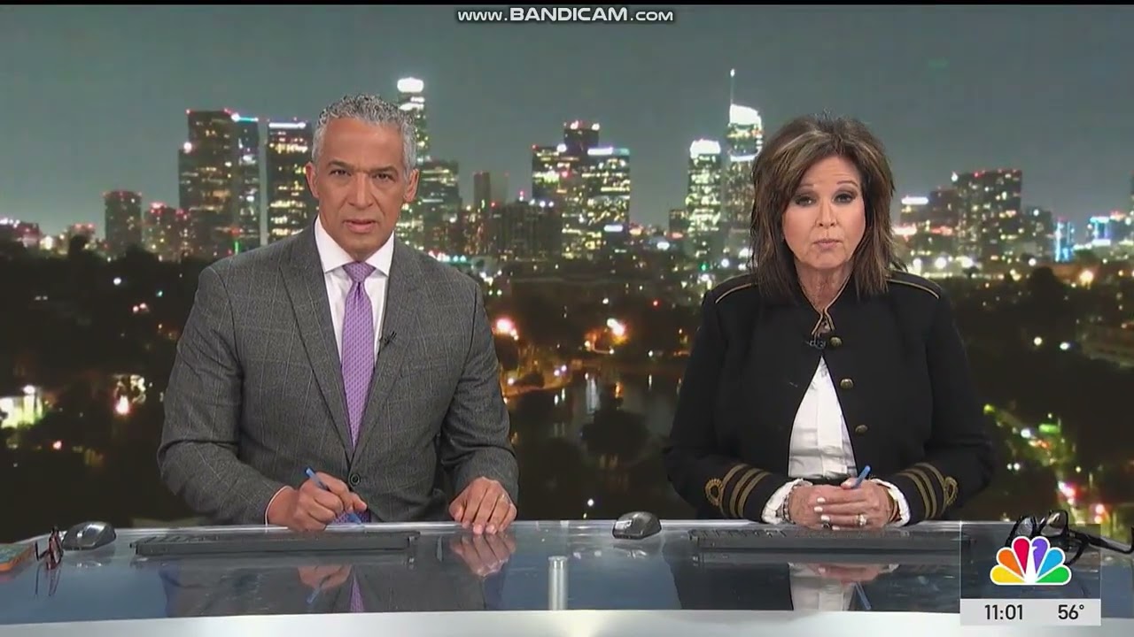Новости KNBC и NBC 4 в 23:00, экстренные новости, начало 6 февраля 2026 года.