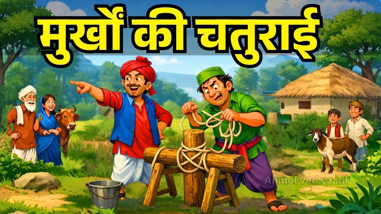 मूर्खो की चतुराई | धार्मिक कहानी | Gyanvardhak kahani | ज्ञानवर्धक | dharmik kahani