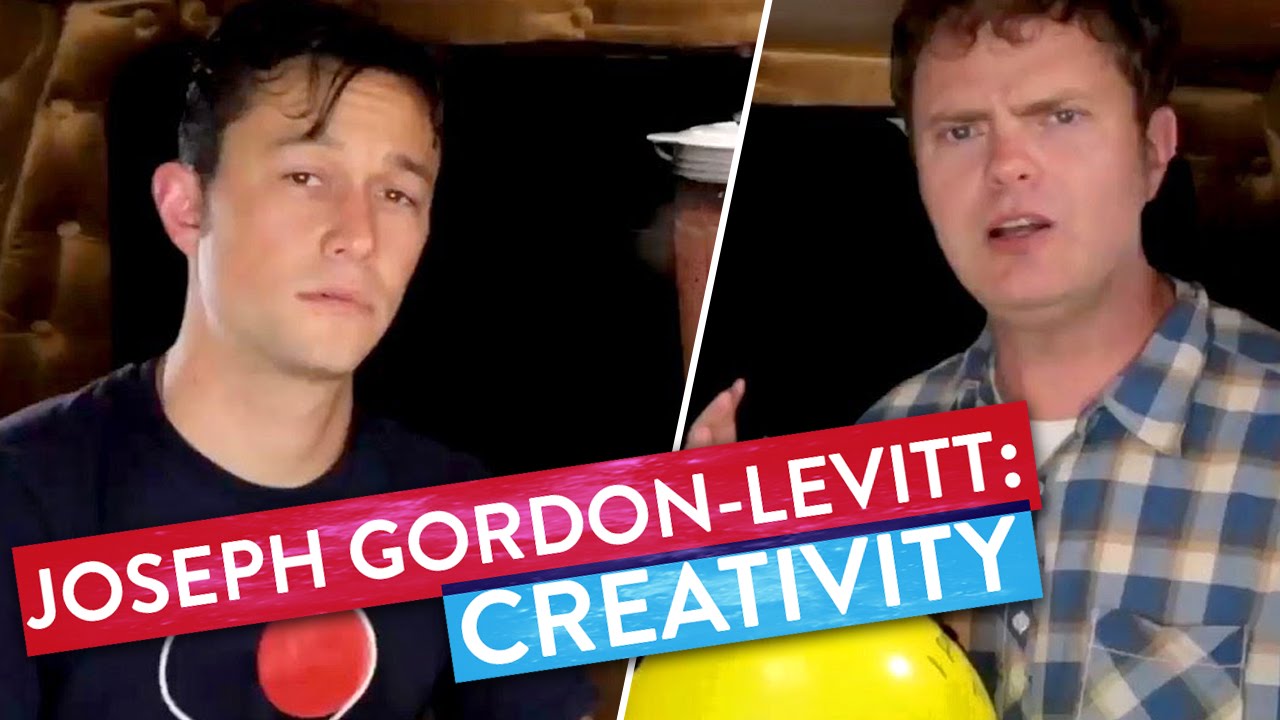 Joseph Gordon-Levitt & Rainn Wilson sweat it out! | Metaphysical Milkshake