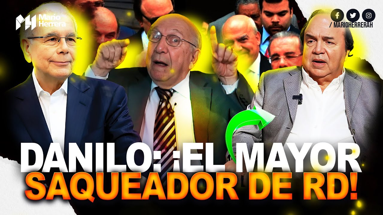 ¡Vinicito le entra a Danilo! Olvida que su padre fue escudo ético del PLD ¿Vinchos quieren lavarse?