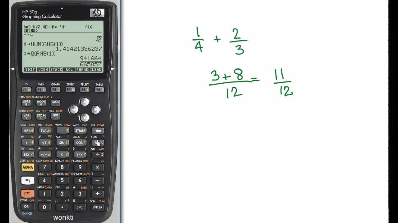 HP 50G: Convertir Resultados Aproximados a Exactos
