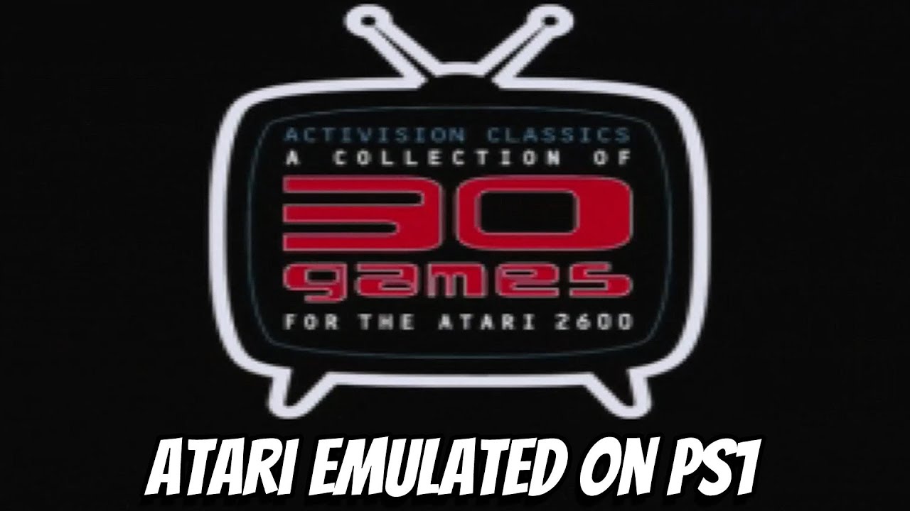 Activision Classics: 30 Games For The Atari 2600 { PS1 }
