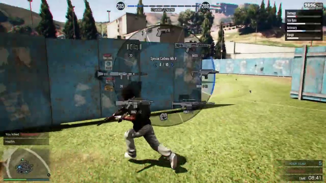 Whooped a gta player and made him leave😬