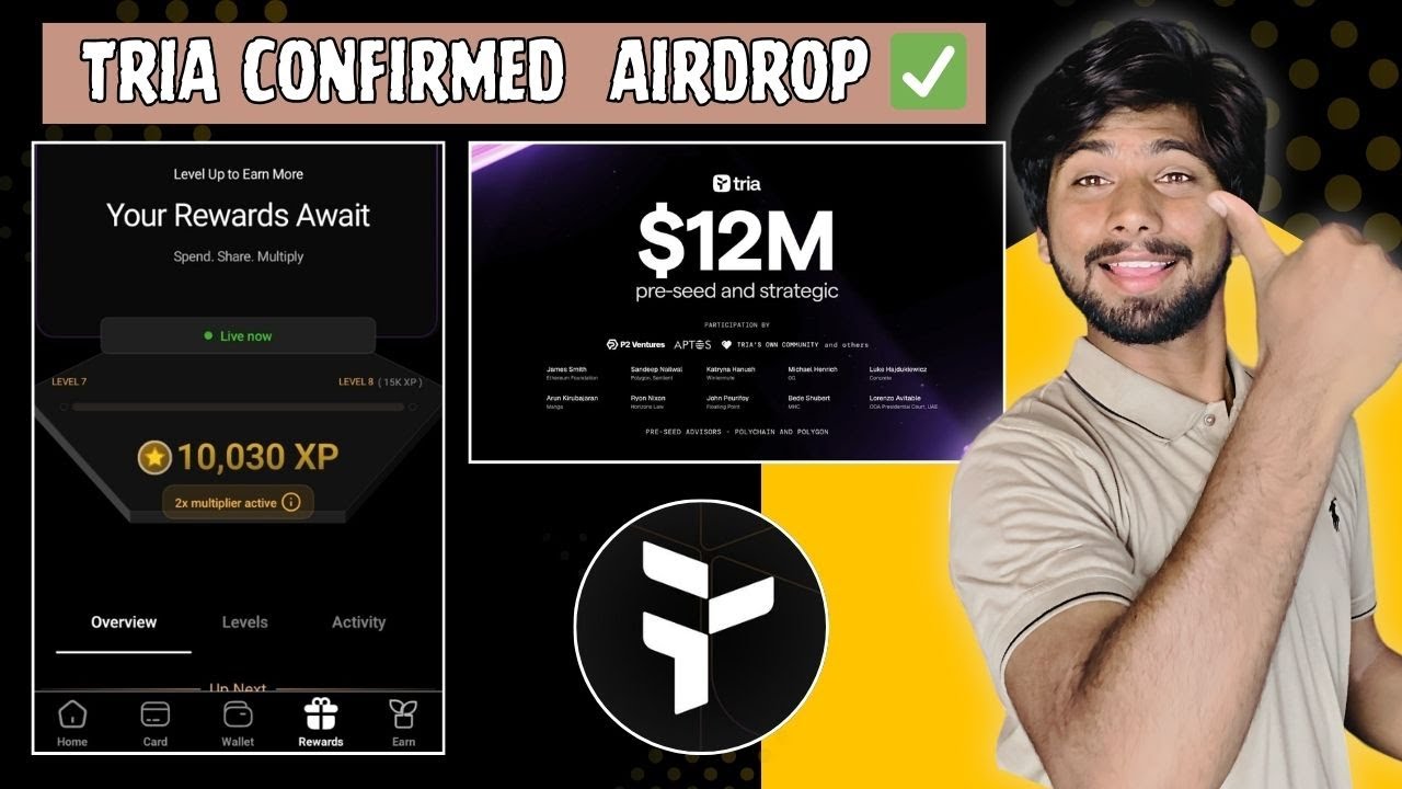Tria Airdrop 2026 | Earn points by using Tria, Latest Crypto Airdrop 2026