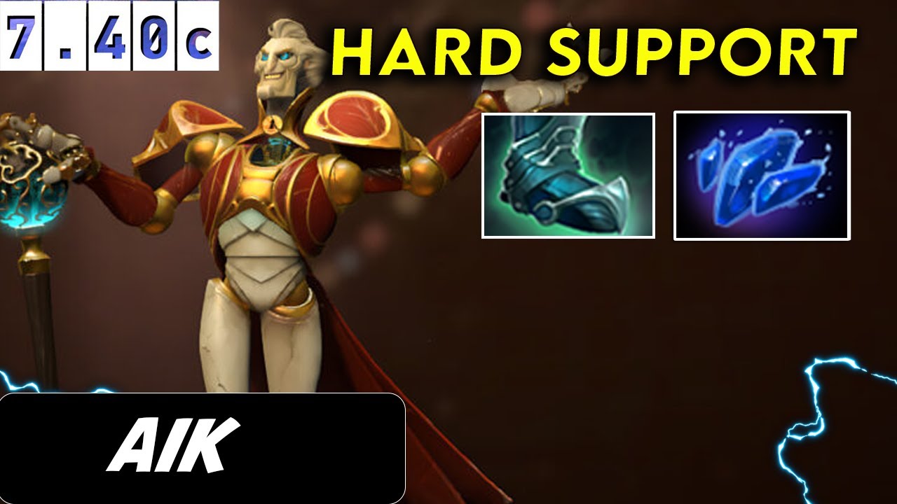 Aik Ringmaster Hard Support - Dota 2 Patch 7.40c Pro Player Gameplay