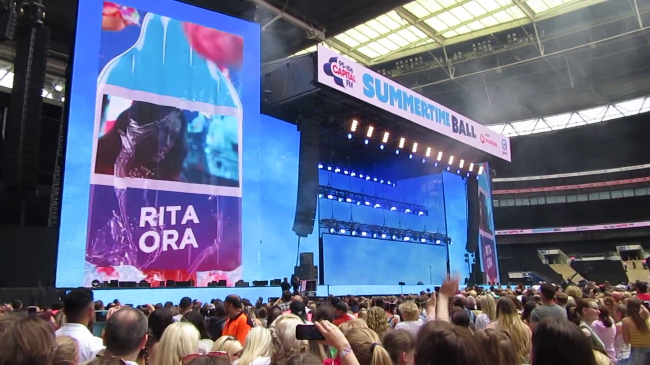 Opening Countdown at Capital's Summertime Ball 2018 Wembley Stadium London 9th June