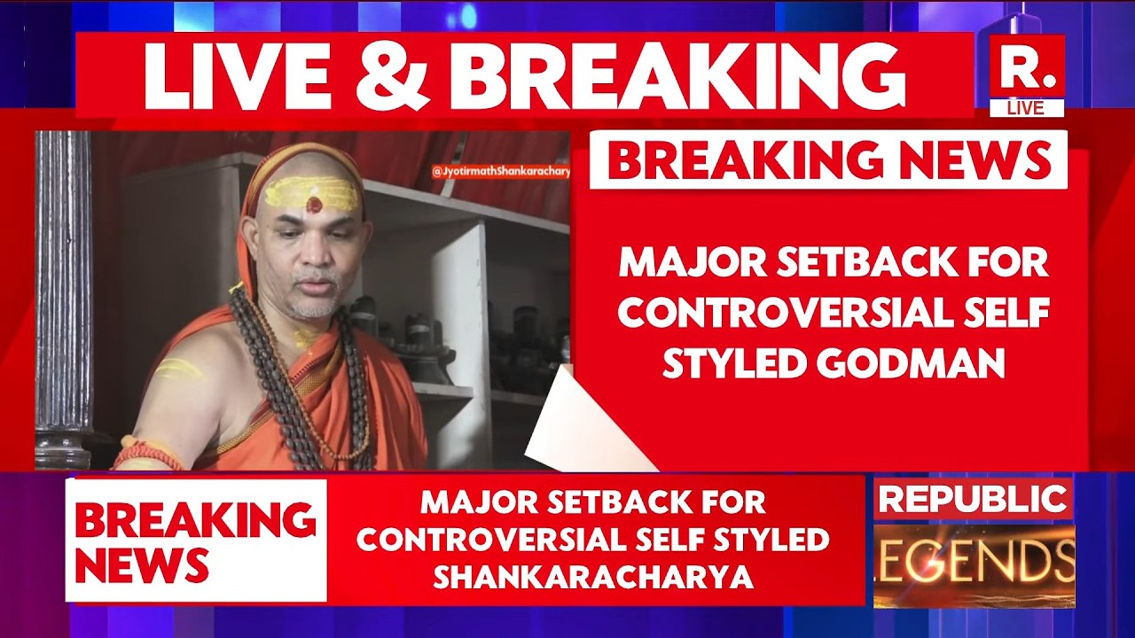 BREAKING: FIR Ordered Against Avimukteshwaranand Over Ashram Abuse Allegations