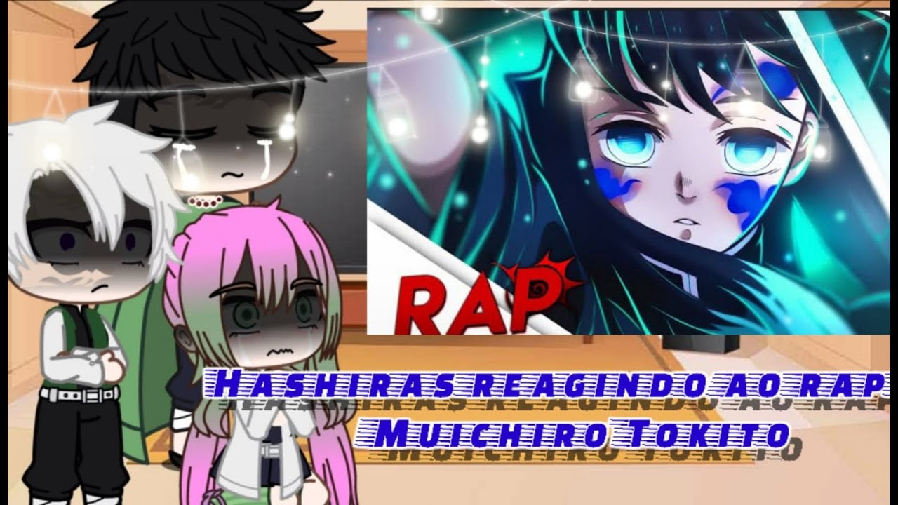 Hashiras reagindo ao rap do Muichiro Tokito_O Pilar Da Névoa_(Demon Slayer)