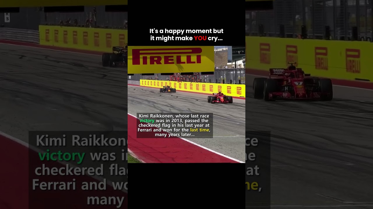 Kimi Raikkonen's Last Victory in Formula 1 And The Passion Of Ferrari Fans Are Just Amazing