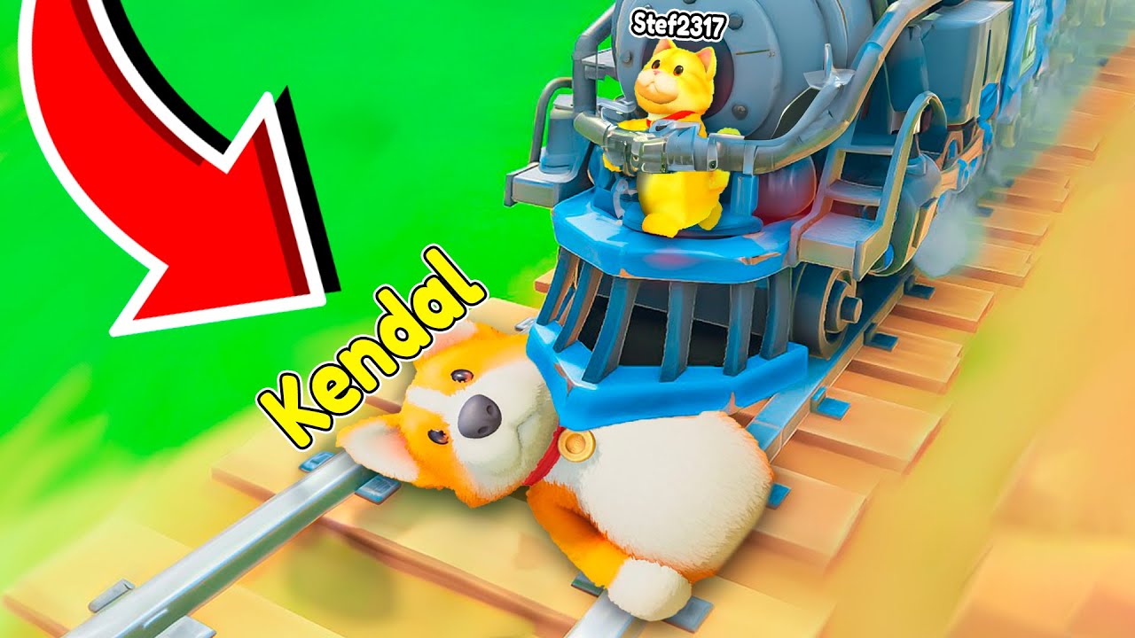 SCHIACCIO I MIEI AMICI CON IL TRENO SU PARTY ANIMALS!