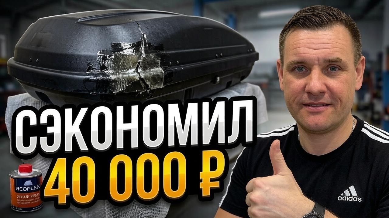 Как заклеить трещину в пластике авто?