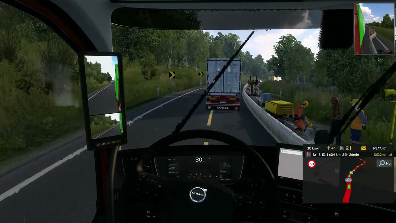 Euro Truck Simulator 2 [4K] - Verdalsøra - Magdeburg - Groszek