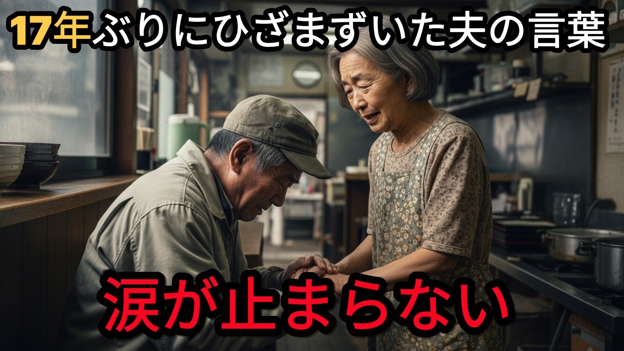 夫が死んだと信じて17年、足を引きずりながら息子を育てた妻に残された真実 【感動】