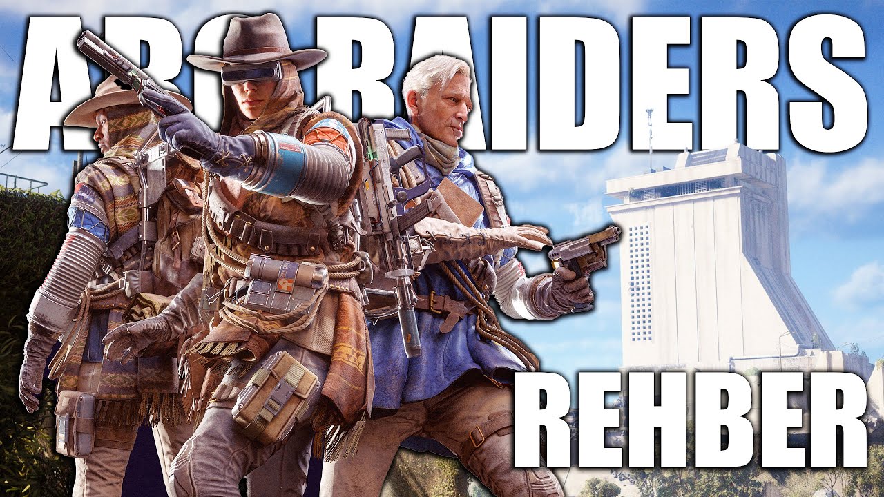 ARC RAIDERS REHBER, ROBOTLAR, MALZEMELER VE SİLAHLAR! - Bunny Playz Arc Raiders Türkçe