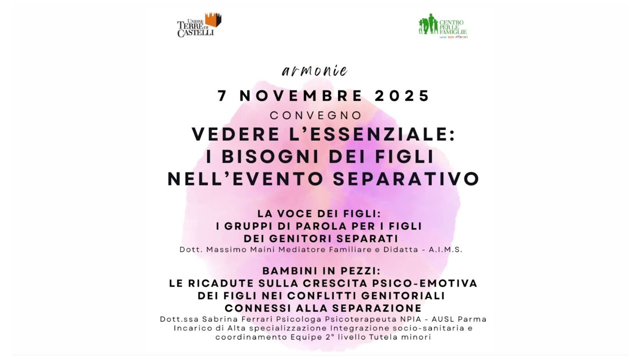 Video 3 – Convegno Armonie 7 novembre 2025