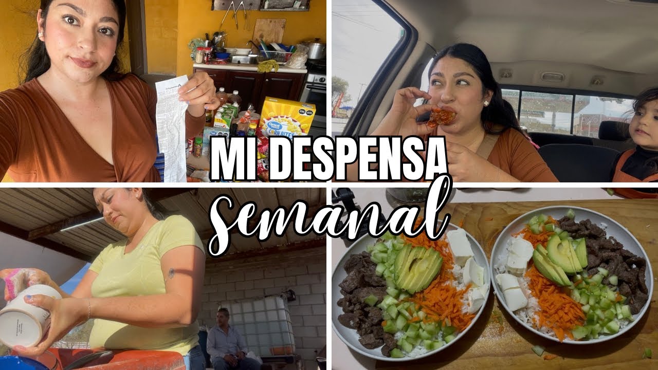 ✅DESPENSA SEMANAL🛒 ¿CUÁNTO GASTO?|COMIDA DE HOY🥙|KarinaMartinez