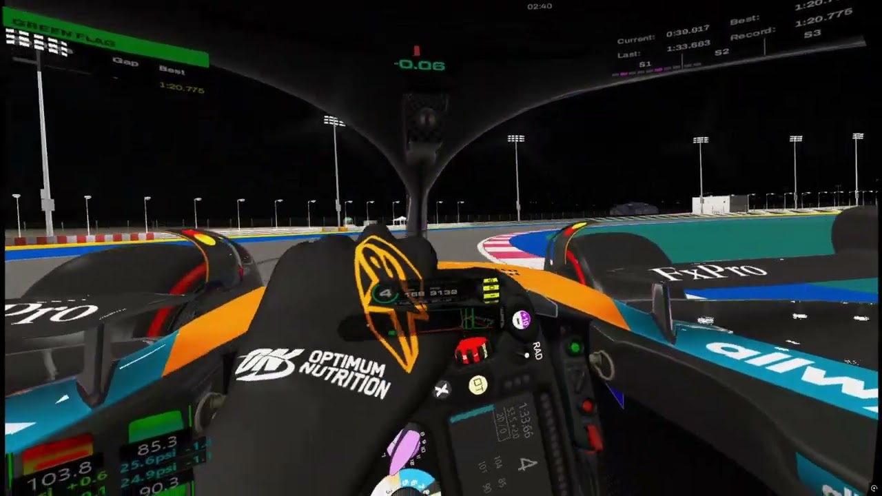 F1 VR | Mclaren 2025 Qatar, 1.20.8
