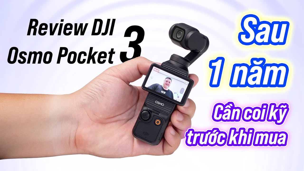 Một chiếc máy quay siêu đáng tiền: DJI Osmo Pocket 3, thay đổi hoàn toàn cách mình tự quay video