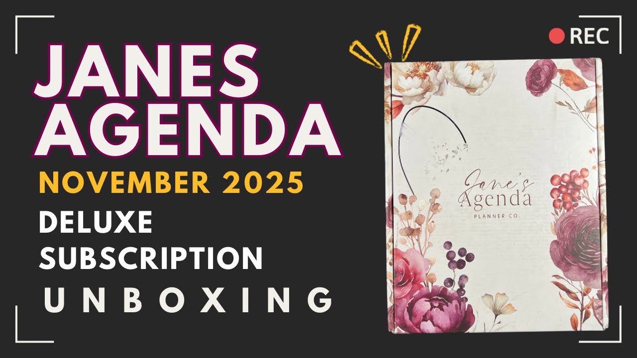 Подписка на Janes Agenda Deluxe Box | Ноябрь 2025 г.