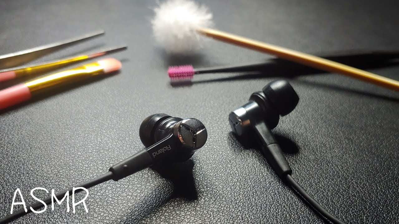 ASMR 인이어 이어폰 괴롭히기~😝 | Playing with In Ear Mic