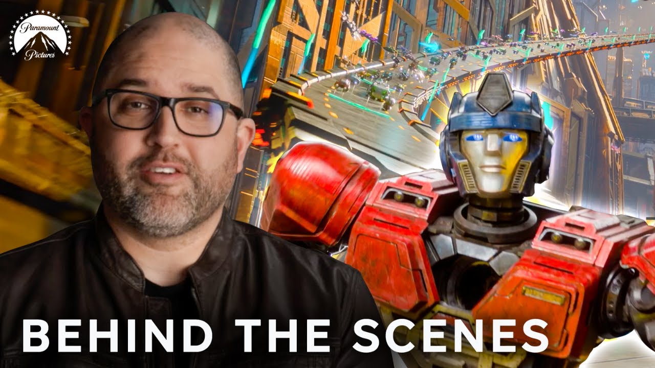 Transformers One | Transformers Meets Formula 1 Racing (Behind the Scenes) | Paramount Movies