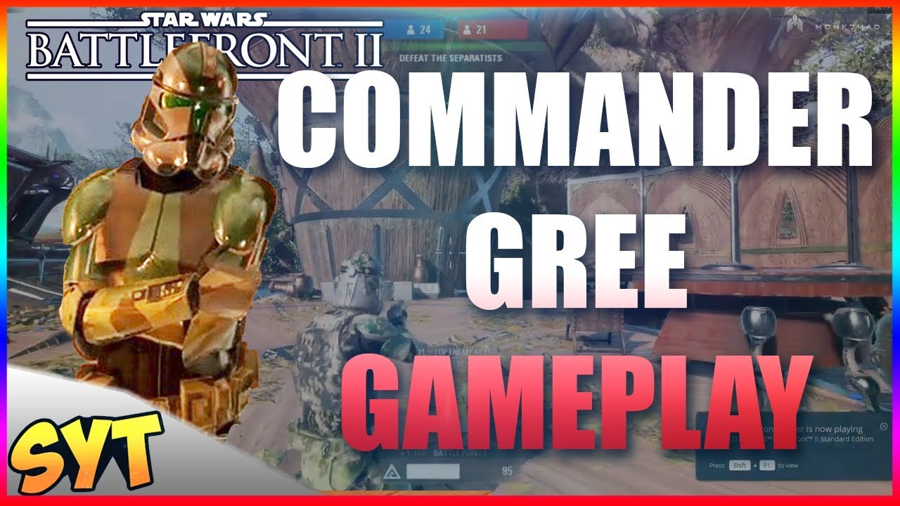 (MOD) Commander Gree In Star Wars Battlefront 2