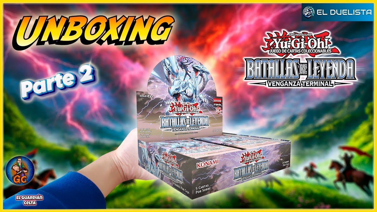 Unboxing Battle of Leyend: Terminal Revenge Yu-Gi-Oh! 2024 - Que Siga la Fiesta!