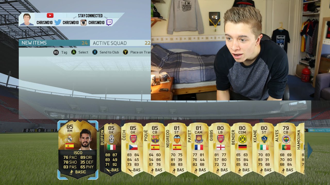 FIFA 16 - 7 TOTGS INFORMS IN 1 PACK OPENING!