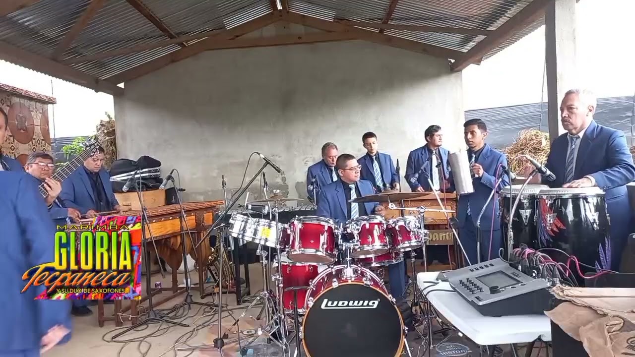Concierto dia de todos los Santos en Chirijuyu Tecpan Marimba Gloria Tecpaneca.