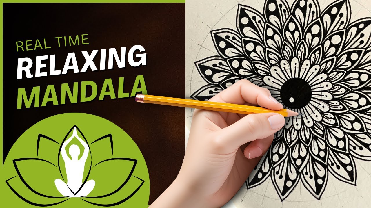 Relaxing mandala art💚| Mini mandala| Simple mandala| Handmade mandala