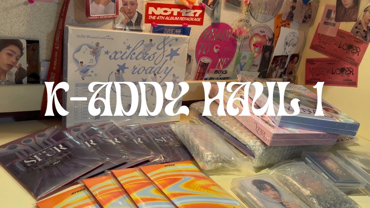♡ k-addy haul 1 ♡ - 60+ poca albums? 