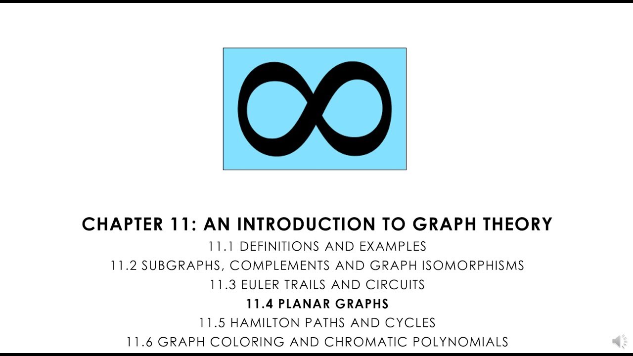 Combinatorics 11.4 Planar Graphs and Euler's Theorem