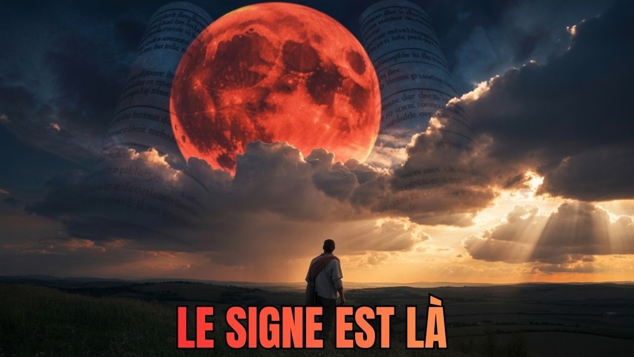 LA LUNE DEVIENDRA ROUGE SANG — LES PROPHÈTES L'AVAIENT ANNONCÉ IL Y A 3000 ANS