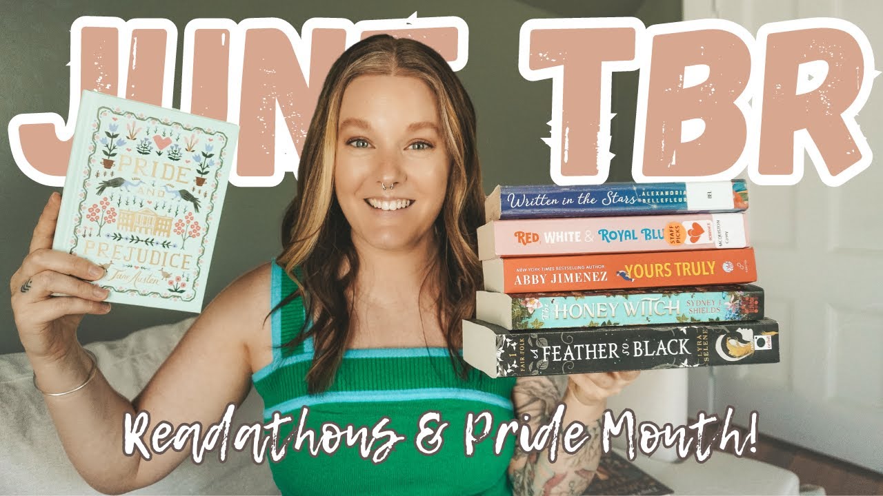 JUNE TBR | Readthons and Queer books for Pride Month! 🌈 #tbr