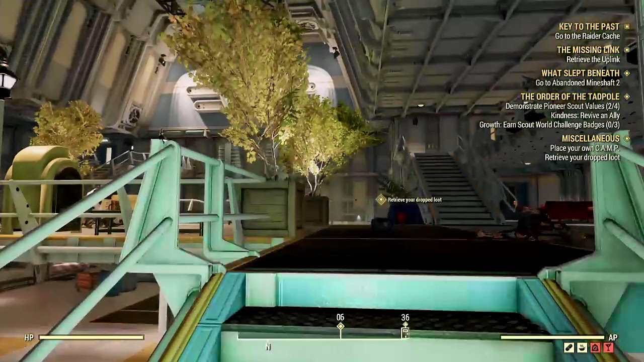 Fallout 76 Exploring Vault 51 Laundry Room