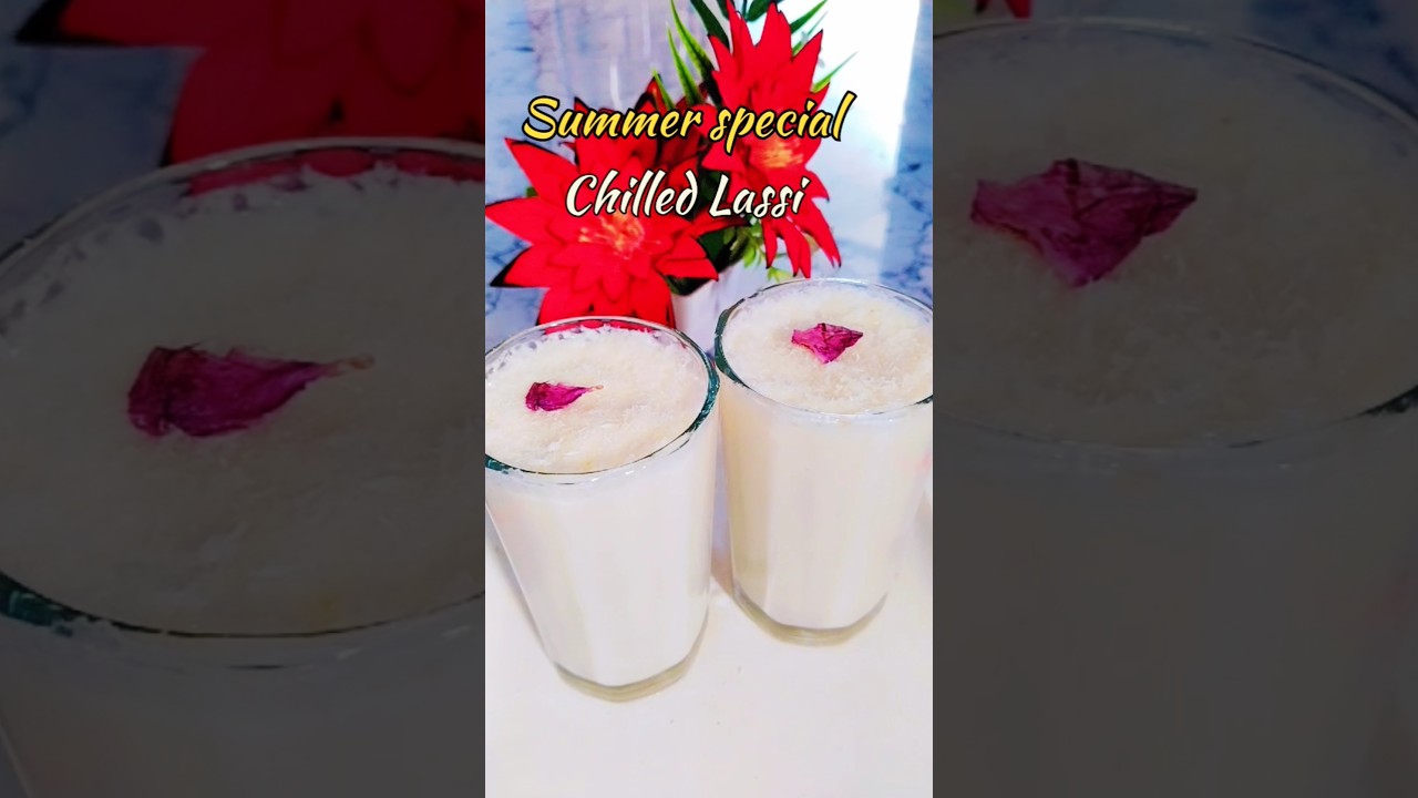 Lassi recipe ll Lassi kaise banaye ll How to make lassi ll Lassi banane ki vidhi #shorts#shortsfeed