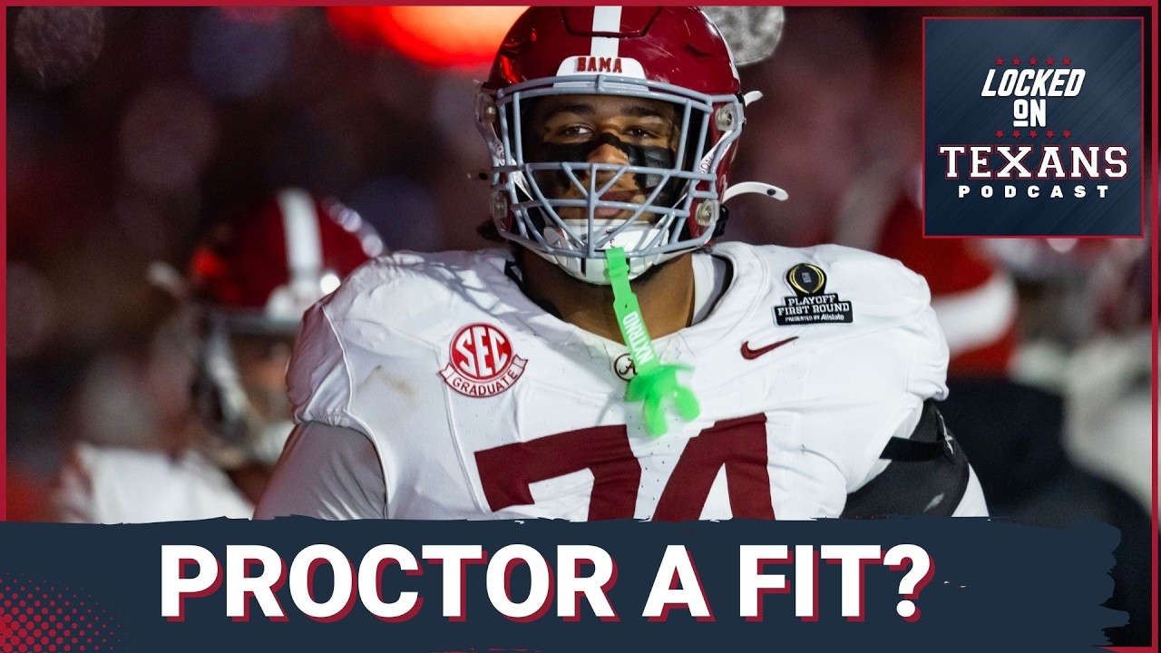 Kadyn Proctor SCOUTING REPORT 🚨 Franchise T or Guard in Disguise? | Houston Texans Draft Breakdown